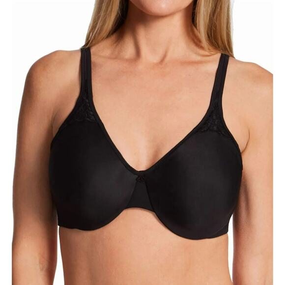 Bali Women's Seamless Minimizer Underwire Bra, Black, Size 40C 0500 - Picture 1 of 2